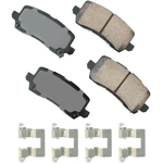 Order AKEBONO - ASP1698 - Rear Ceramic Pads For Your Vehicle