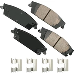 Order Rear Ceramic Pads by AKEBONO - ASP1707 For Your Vehicle