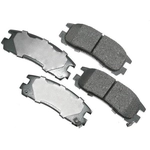 Order Rear Ceramic Pads by AKEBONO - ASP383 For Your Vehicle