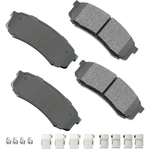 Order AKEBONO - ASP606A - Rear Ceramic Pads For Your Vehicle