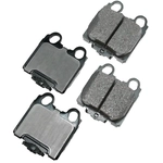 Order Rear Ceramic Pads by AKEBONO - ASP771 For Your Vehicle