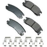 Order Rear Ceramic Pads by AKEBONO - ASP814 For Your Vehicle