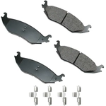 Order Rear Ceramic Pads by AKEBONO - ASP898A For Your Vehicle