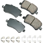 Order Rear Ceramic Pads by AKEBONO - EUR1307A For Your Vehicle