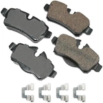 Order Rear Ceramic Pads by AKEBONO - EUR1309A For Your Vehicle