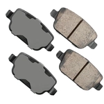 Order Rear Ceramic Pads by AKEBONO - EUR1314 For Your Vehicle