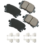 Order Rear Ceramic Pads by AKEBONO - EUR1348 For Your Vehicle