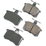 Order Rear Ceramic Pads by AKEBONO - EUR228 For Your Vehicle