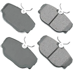 Order Rear Ceramic Pads by AKEBONO - EUR493 For Your Vehicle