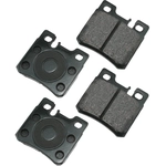 Order AKEBONO - EUR495 - Rear Ceramic Pads For Your Vehicle