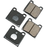 Order Rear Ceramic Pads by AKEBONO - EUR541 For Your Vehicle