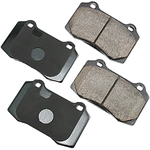Order Rear Ceramic Pads by AKEBONO - EUR592 For Your Vehicle