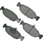 Order Rear Ceramic Pads by AKEBONO - EUR688 For Your Vehicle