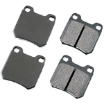 Order Rear Ceramic Pads by AKEBONO - EUR709 For Your Vehicle
