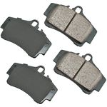 Order Rear Ceramic Pads by AKEBONO - EUR738 For Your Vehicle