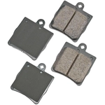 Order AKEBONO - EUR779 - Rear Ceramic Pads For Your Vehicle