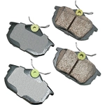 Order Rear Ceramic Pads by AKEBONO - EUR838 For Your Vehicle