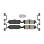 Order Rear Ceramic Pads by AMERIBRAKES - PRC1707 For Your Vehicle