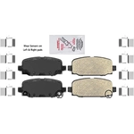 Order Rear Ceramic Pads by AMERIBRAKES - PRC2081 For Your Vehicle