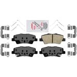 Order Rear Ceramic Pads by AMERIBRAKES - PRC2098 For Your Vehicle