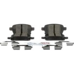Order Rear Ceramic Pads by BOSCH - BC1722 For Your Vehicle
