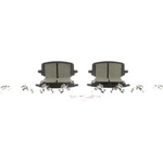 Order Rear Ceramic Pads by BOSCH - BC2231 For Your Vehicle