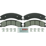Order Rear Ceramic Pads by BOSCH - BE1565H For Your Vehicle