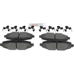 Order Rear Ceramic Pads by BOSCH - BE2186H For Your Vehicle