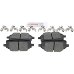 Order Rear Ceramic Pads by BOSCH - BE2231H For Your Vehicle