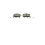 Order Rear Ceramic Pads by BOSCH - BE2412H For Your Vehicle