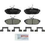 Order Plaquette arrière en céramique par BOSCH - BC1082 For Your Vehicle