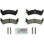 Order Plaquette arrière en céramique par BOSCH - BC667 For Your Vehicle