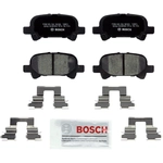 Order Plaquette arrière en céramique par BOSCH - BC828 For Your Vehicle