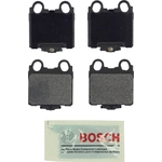 Order Rear Ceramic Pads by BOSCH - BE771 For Your Vehicle