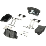 Order BRAKEBEST - SC1086 - Rear Ceramic Brake Pads For Your Vehicle