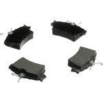 Order BRAKEBEST - SC627 - Rear Ceramic Brake Pads For Your Vehicle