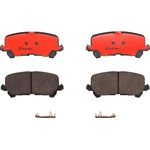 Order Rear Ceramic Pads by BREMBO - P28088N For Your Vehicle