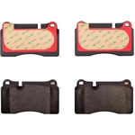 Order Rear Ceramic Pads by BREMBO - P85116N For Your Vehicle
