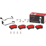 Order Rear Ceramic Pads by BREMBO - P85117N For Your Vehicle
