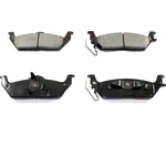 Order Rear Ceramic Pads by DURAGO - BP1012C For Your Vehicle