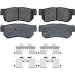 Order Rear Ceramic Pads by DURAGO - BP813C For Your Vehicle