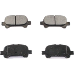 Order Rear Ceramic Pads by DURAGO - BP828C For Your Vehicle