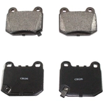 Order DURAGO - BP961C - Rear Disc Brake Pads For Your Vehicle