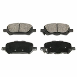 Order Rear Ceramic Pads by DURAGO - BP1402C For Your Vehicle