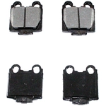 Order Rear Ceramic Pads by DURAGO - BP771C For Your Vehicle