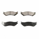Order Rear Ceramic Pads by DURAGO - BP802C For Your Vehicle
