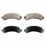 Order Rear Ceramic Pads by DURAGO - BP974AC For Your Vehicle