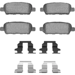 Order Rear Ceramic Pads by DYNAMIC FRICTION COMPANY - 1551-0905-01 For Your Vehicle