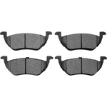 Order Rear Ceramic Pads by DYNAMIC FRICTION COMPANY - 1551-1055-00 For Your Vehicle