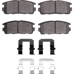 Order Rear Ceramic Pads by DYNAMIC FRICTION COMPANY - 1551-1275-01 For Your Vehicle